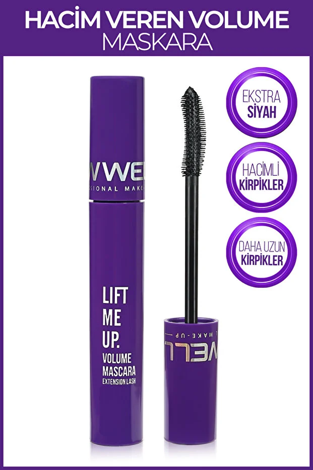 1_org_zoom New Well Lift Me Up Volume Mascara 8 ml - Görsel 1