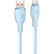 Baseus Pudding Hızlı Şarj Özellikli USB Type-C 100W Kablo 1.2m. Mavi - Görsel 2