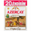 Azerçay Buket iri yapraklı dökme siyah çay 900 g ön ambalaj