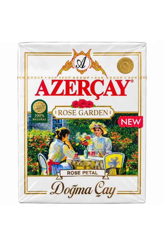 Azerçay Rose Garden Gül Bahçesi 225 g arka ambalaj